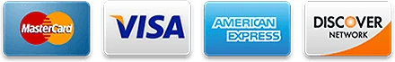 Cards accepted at checkout